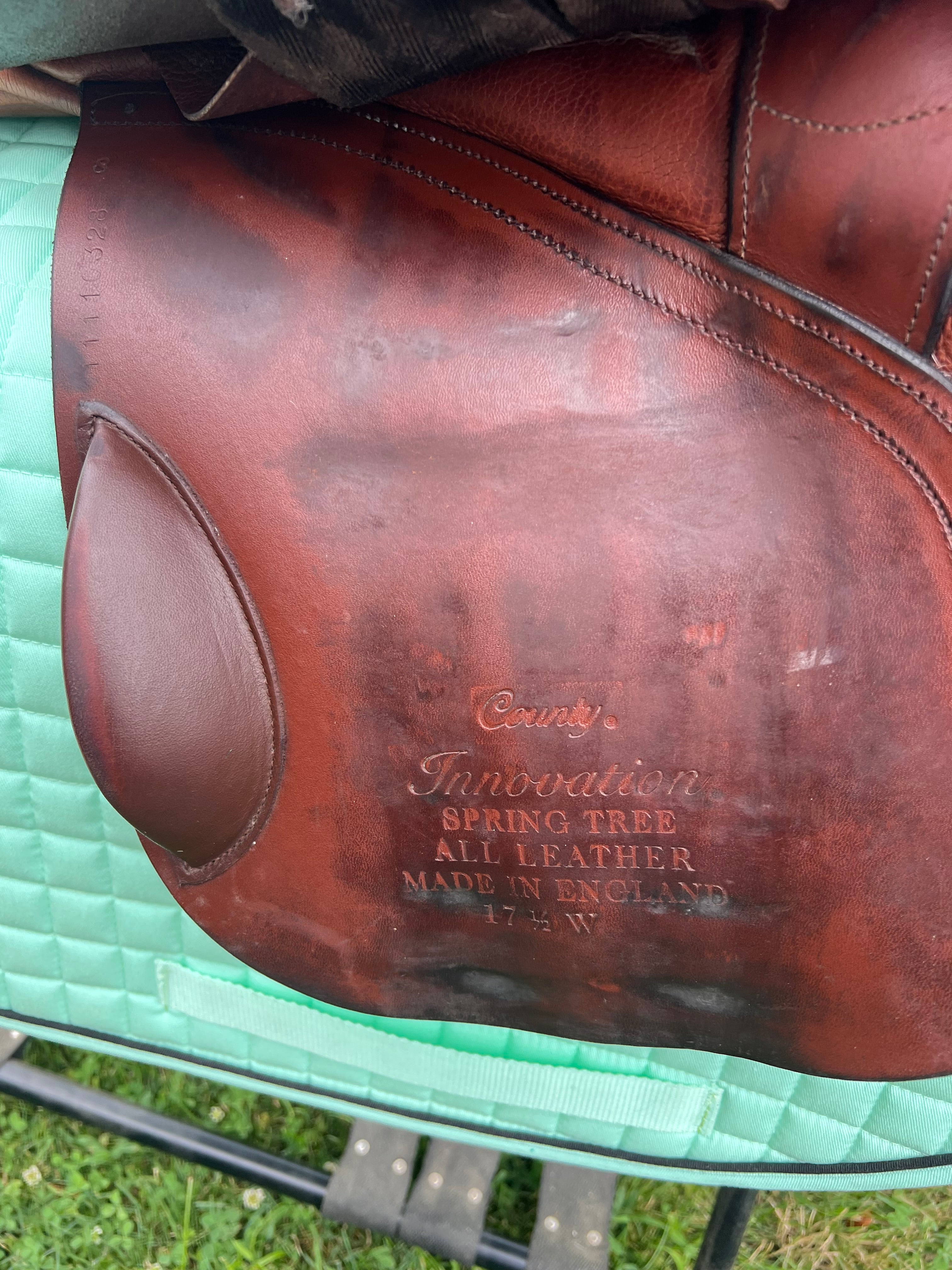 17.5” County saddlery wide