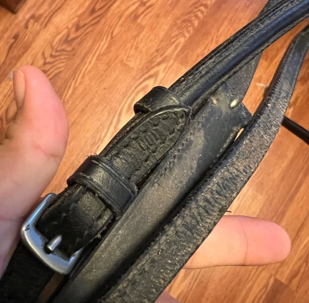 Black cob standing martingale