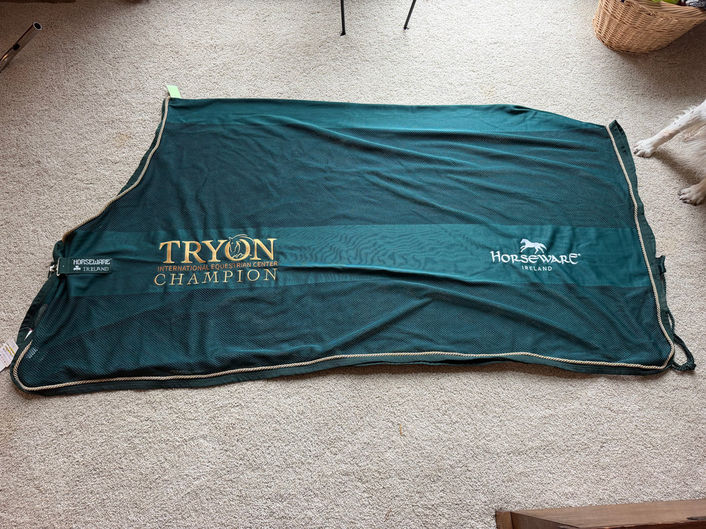 Horseware 78" Scrim sheet New Tryon embroidered
