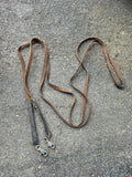 Draw reins used webbed