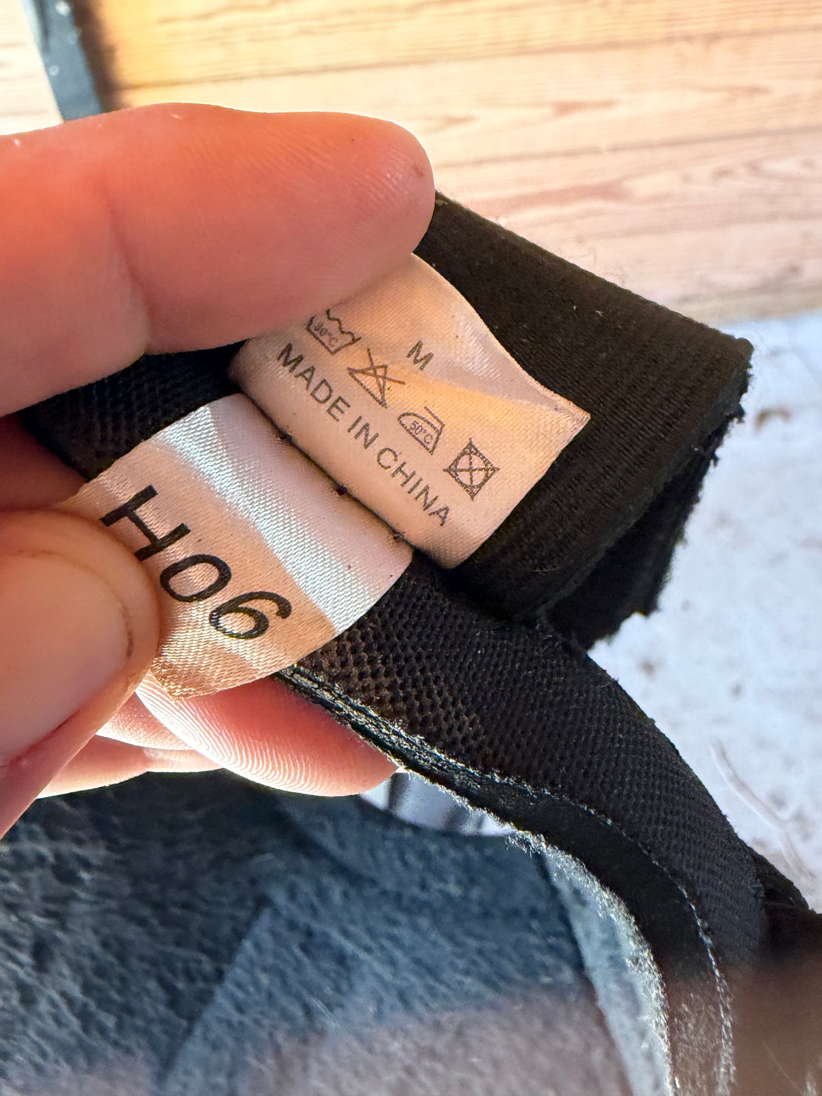 Back on track hock wrap medium single