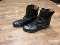 Shires 41 black leather paddock boots