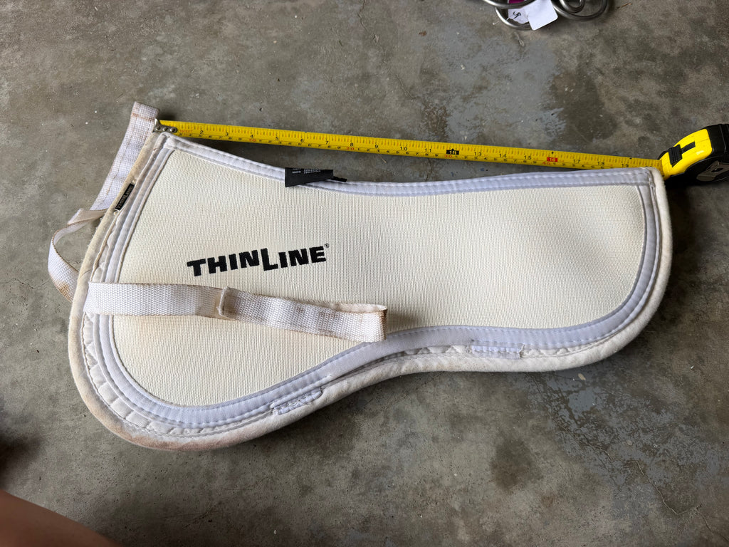 ThinLine Half pad small white
