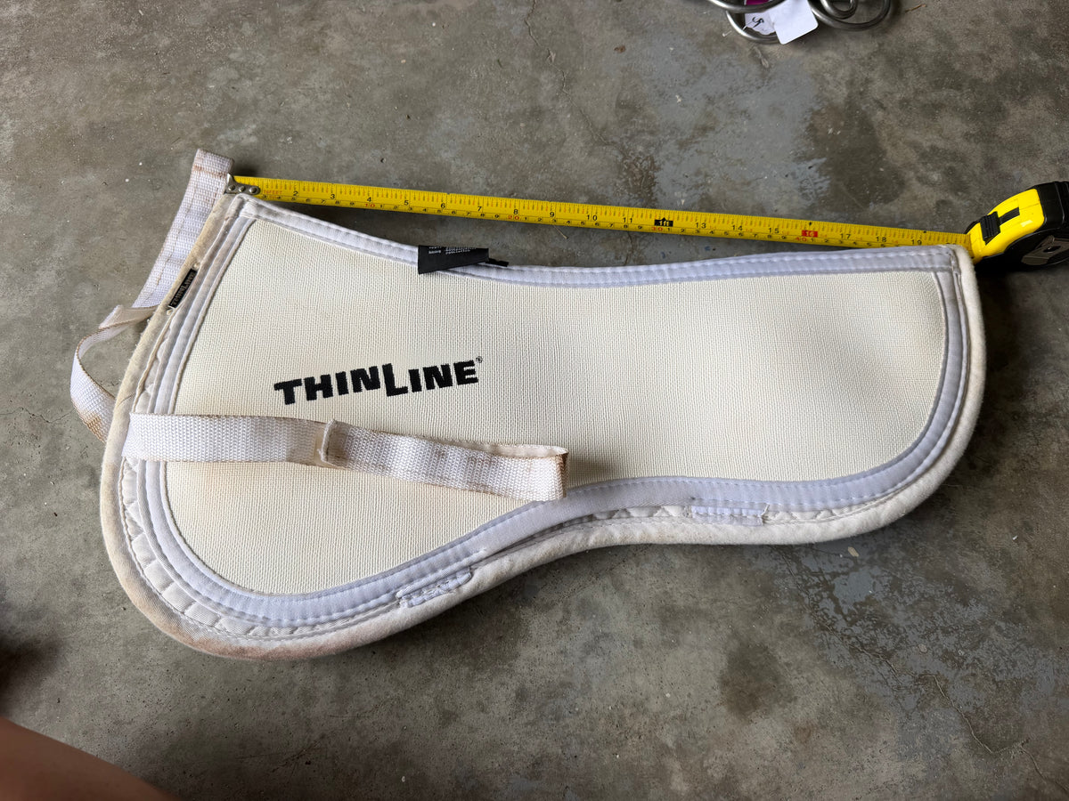 ThinLine Half pad small white
