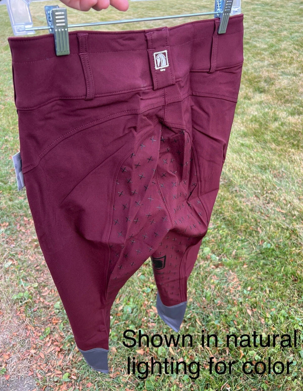 ROMFH ladies Lexy 3 Button breeches Full Grip Seat