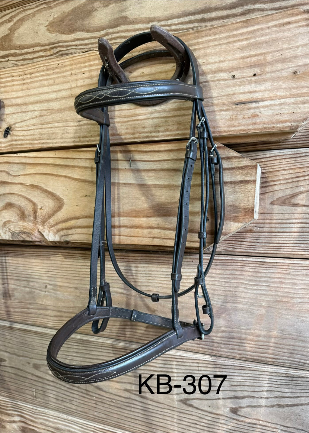 Brown Leather bridle - XFull