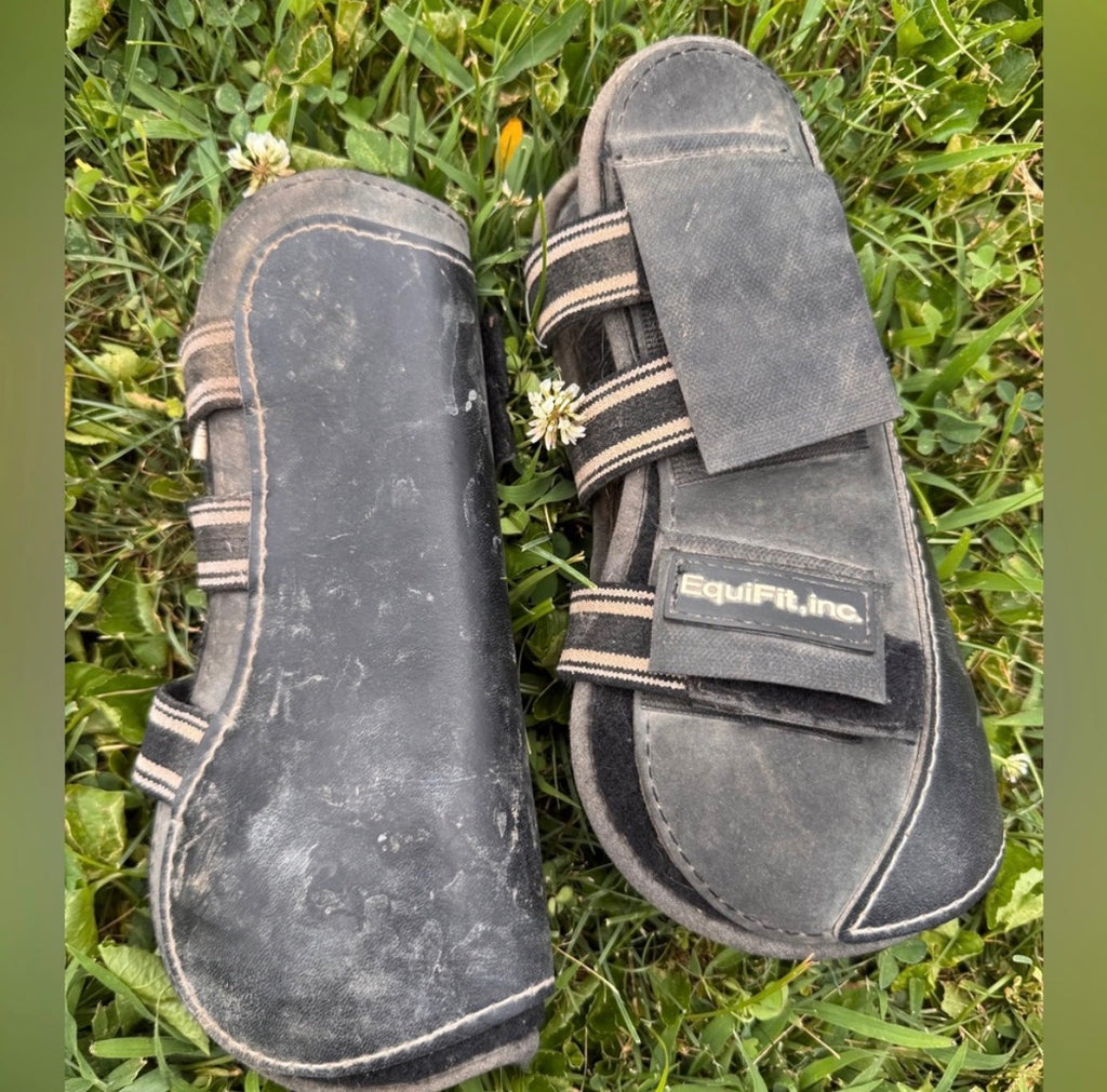 Equifit open front boots