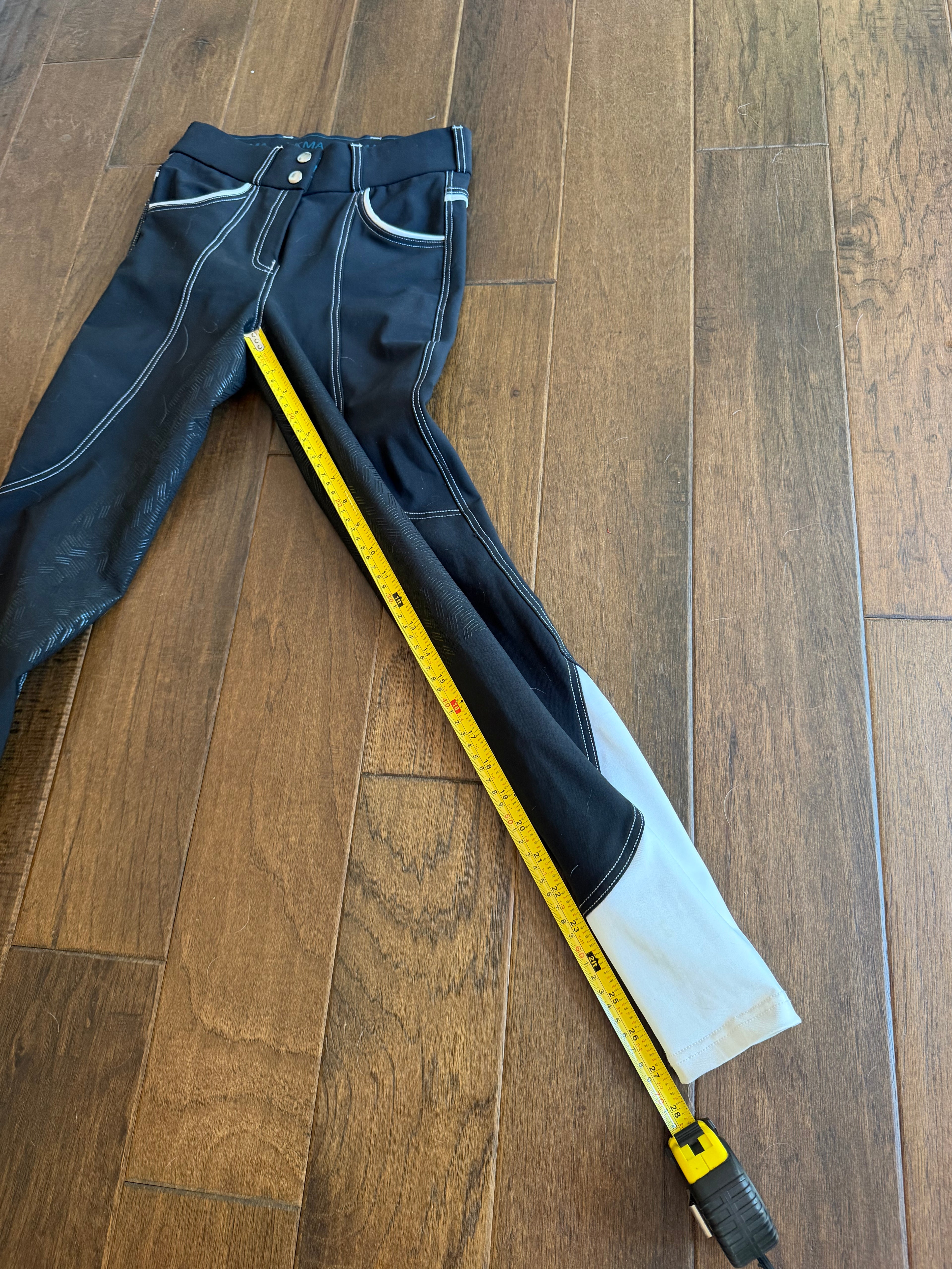 KMA full seat grip breeches - black 26