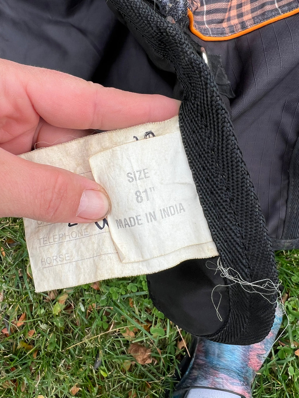 81" Jeffers mid-heavy turnout