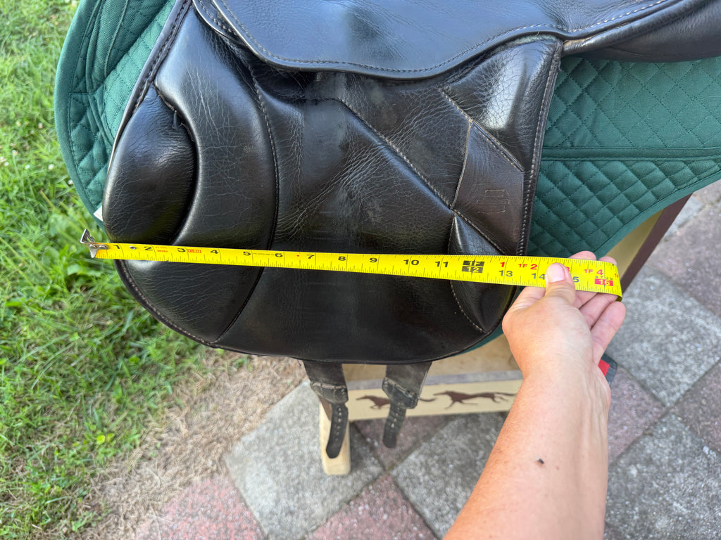 17” Stubben Excalibur Black monoflap 30cm
