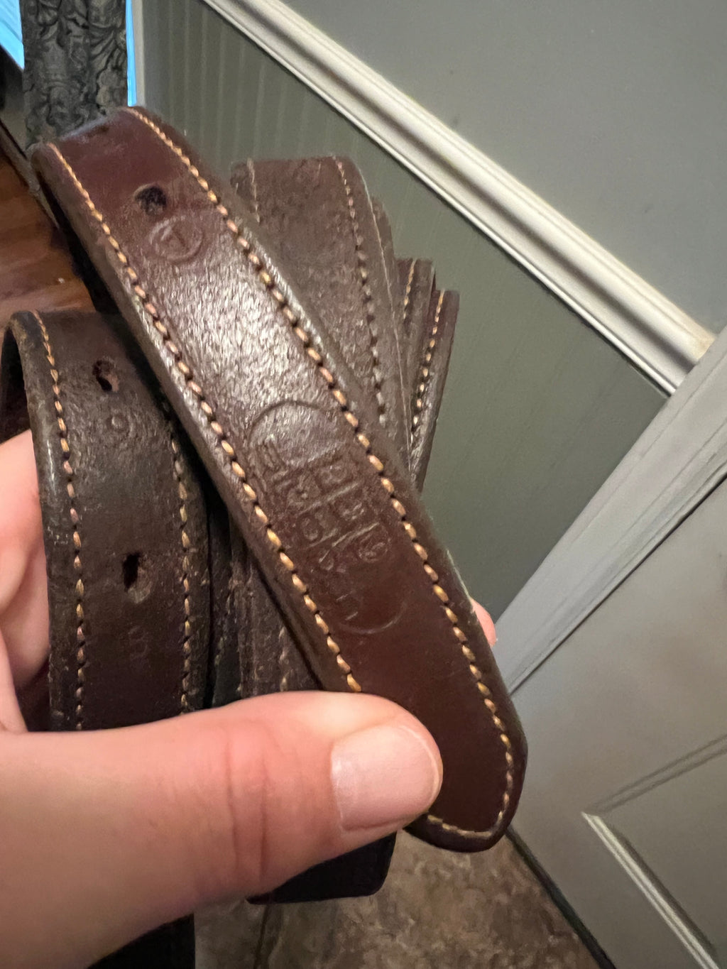 55" Stubben stirrup leathers used