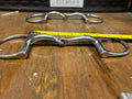 4.5" Korsteel pony Dee ring snaffle curved