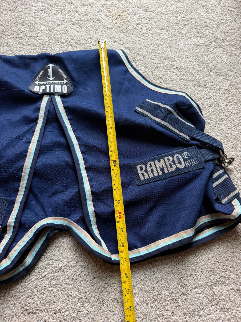 Horseware Rambo Optimo Demo turnout sheet