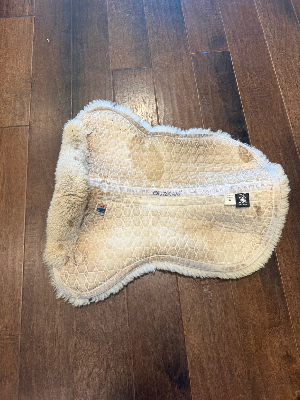 Mattes sheepskin Half pad