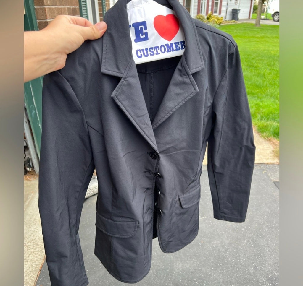 Ovation ladies 10 black show coat