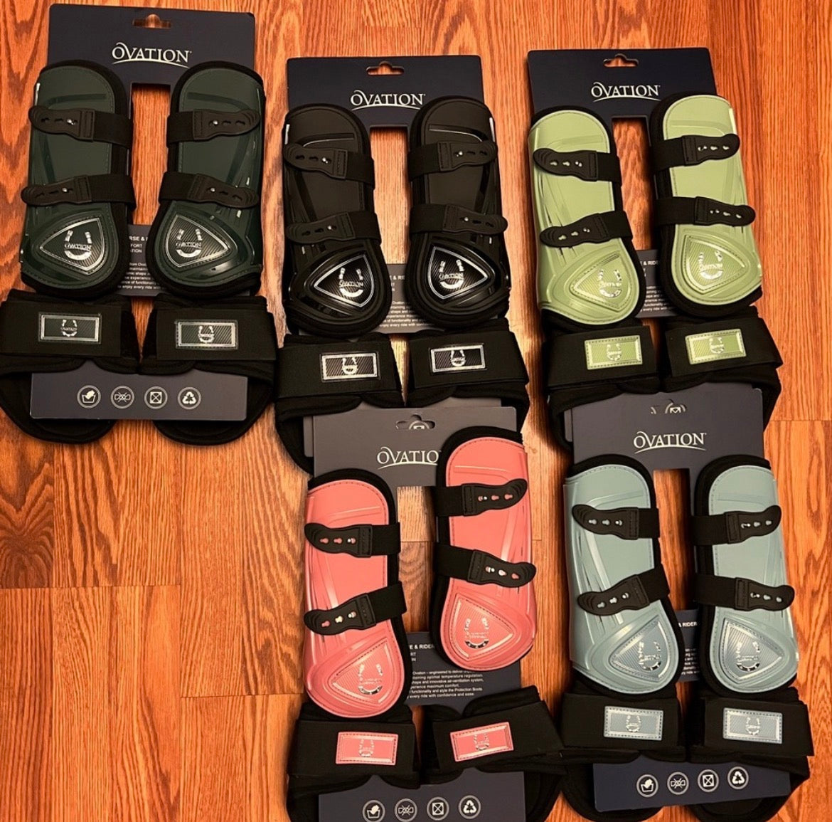 Ovation Open Front Tendon And Fetlock Boot Set