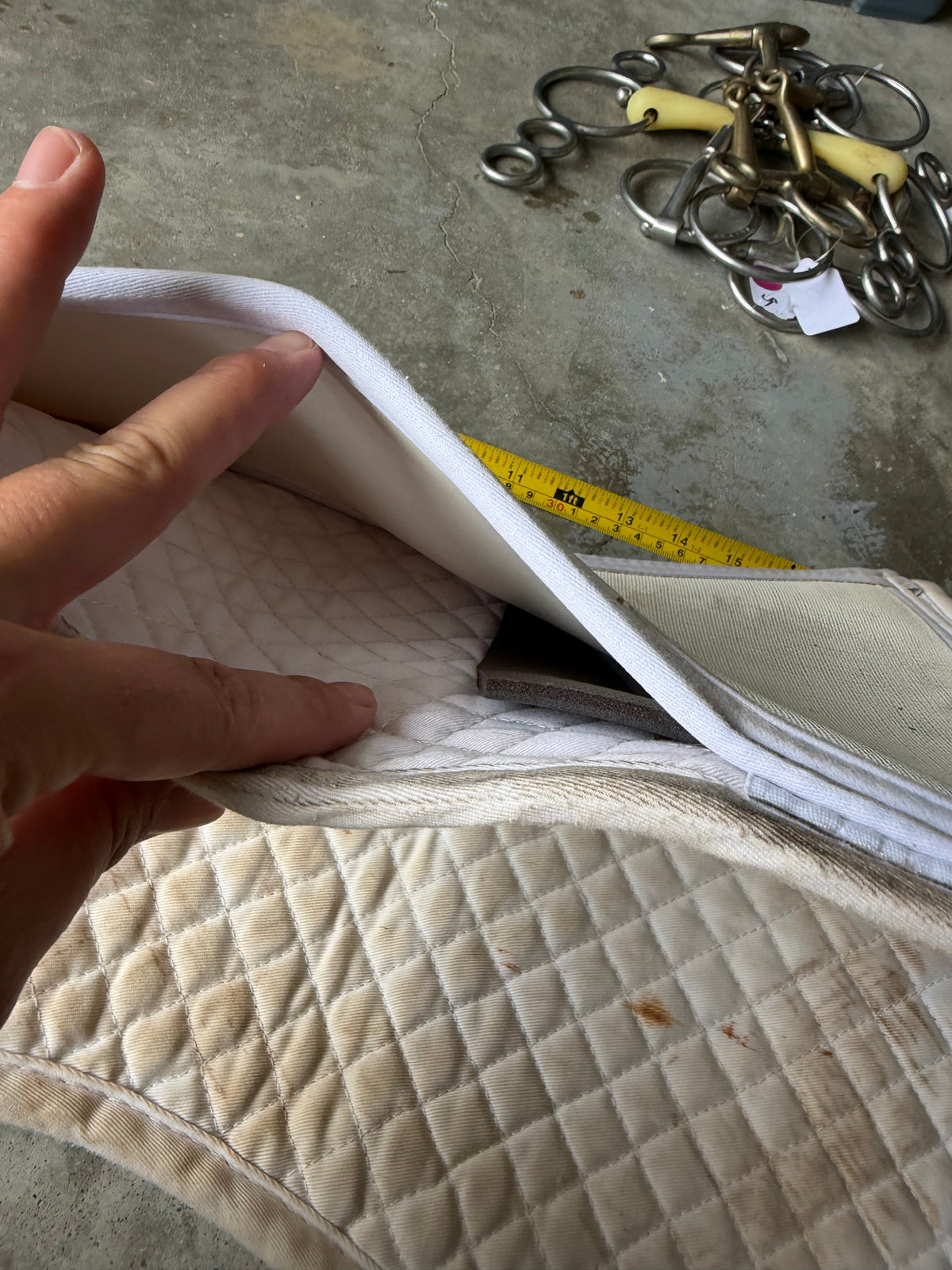 ThinLine Half pad medium white