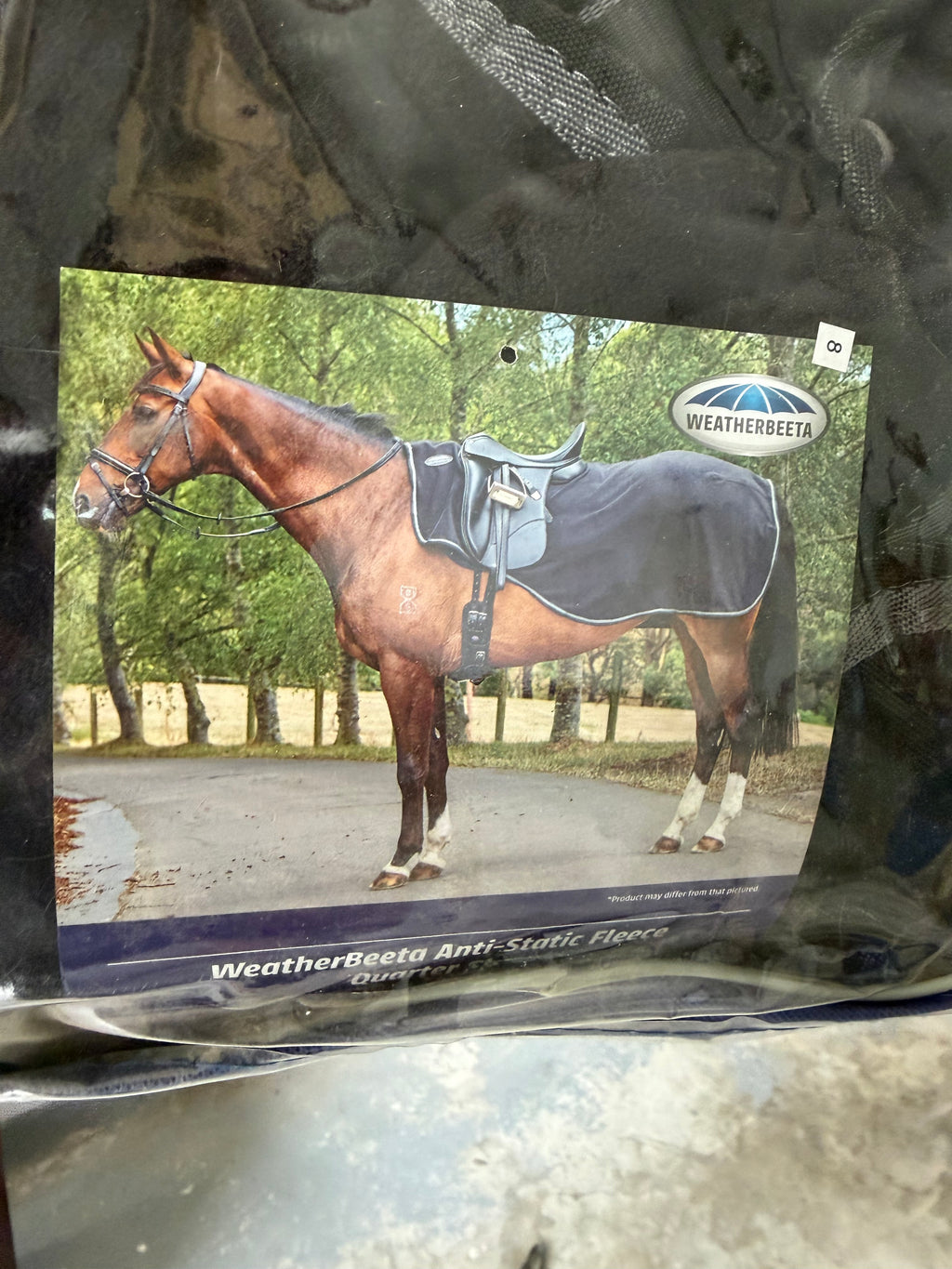Weatherbeeta black Quarter sheet (cob)