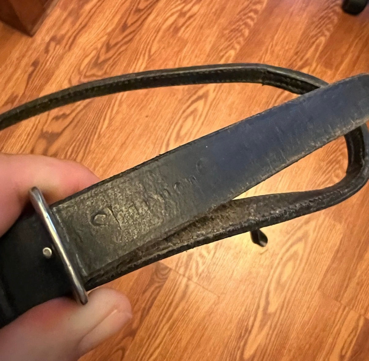Black cob standing martingale