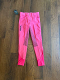KMA full seat grip breeches - pink 28