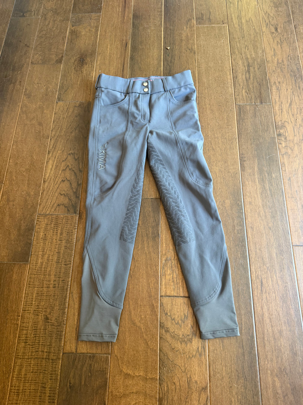 KMA full seat grip breeches - grey 28