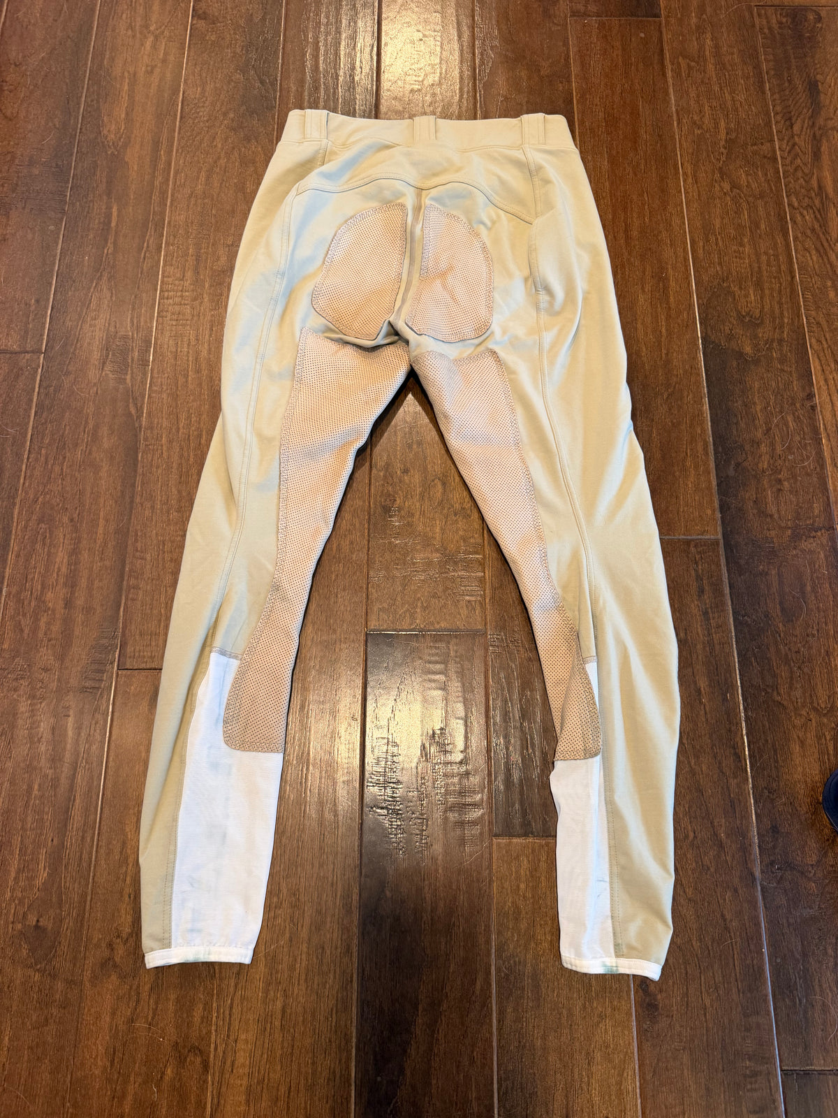 FITS LARGE Full Seat Leather Breeches tan