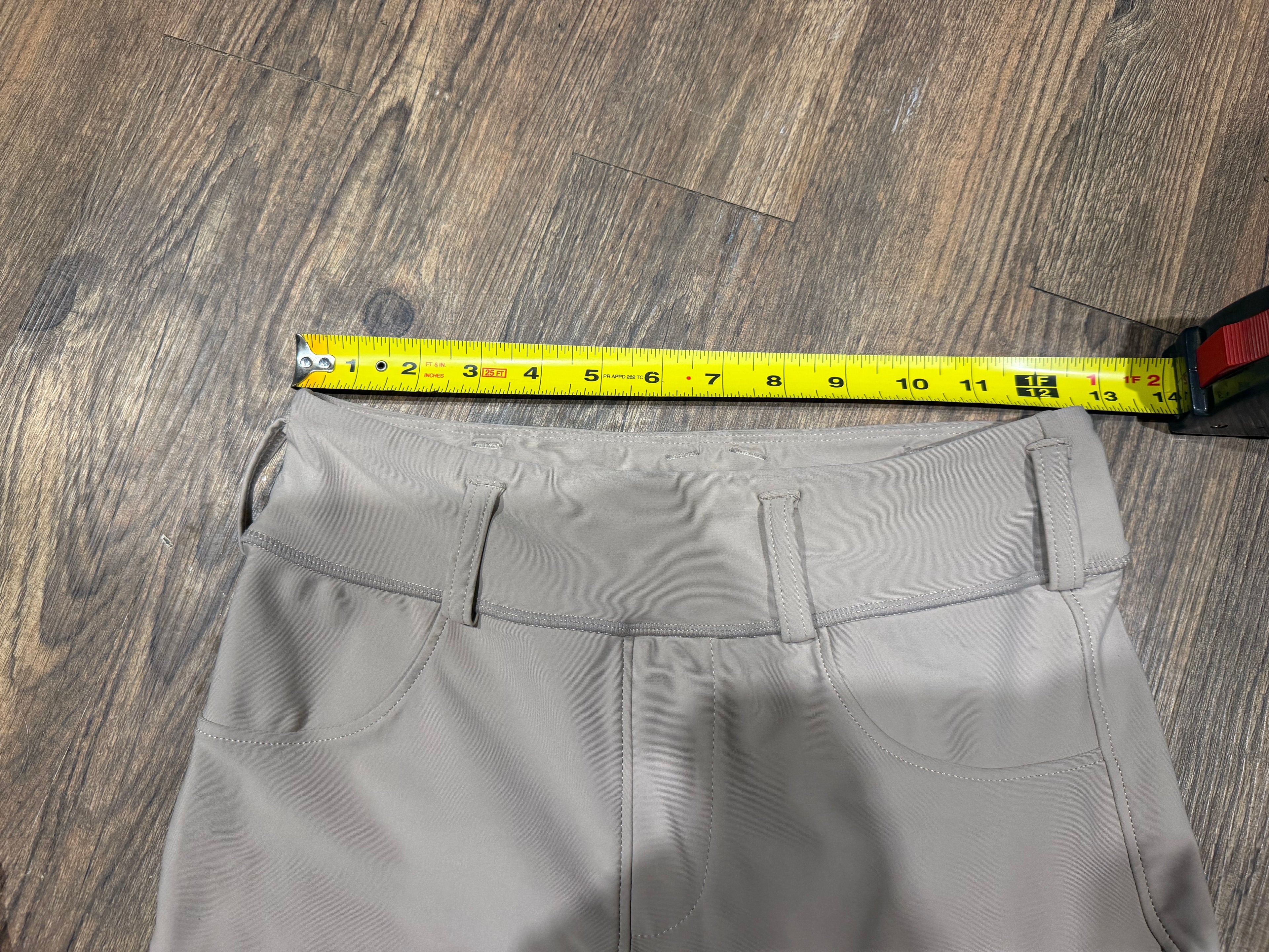 Equestly pull on tan breeches 28