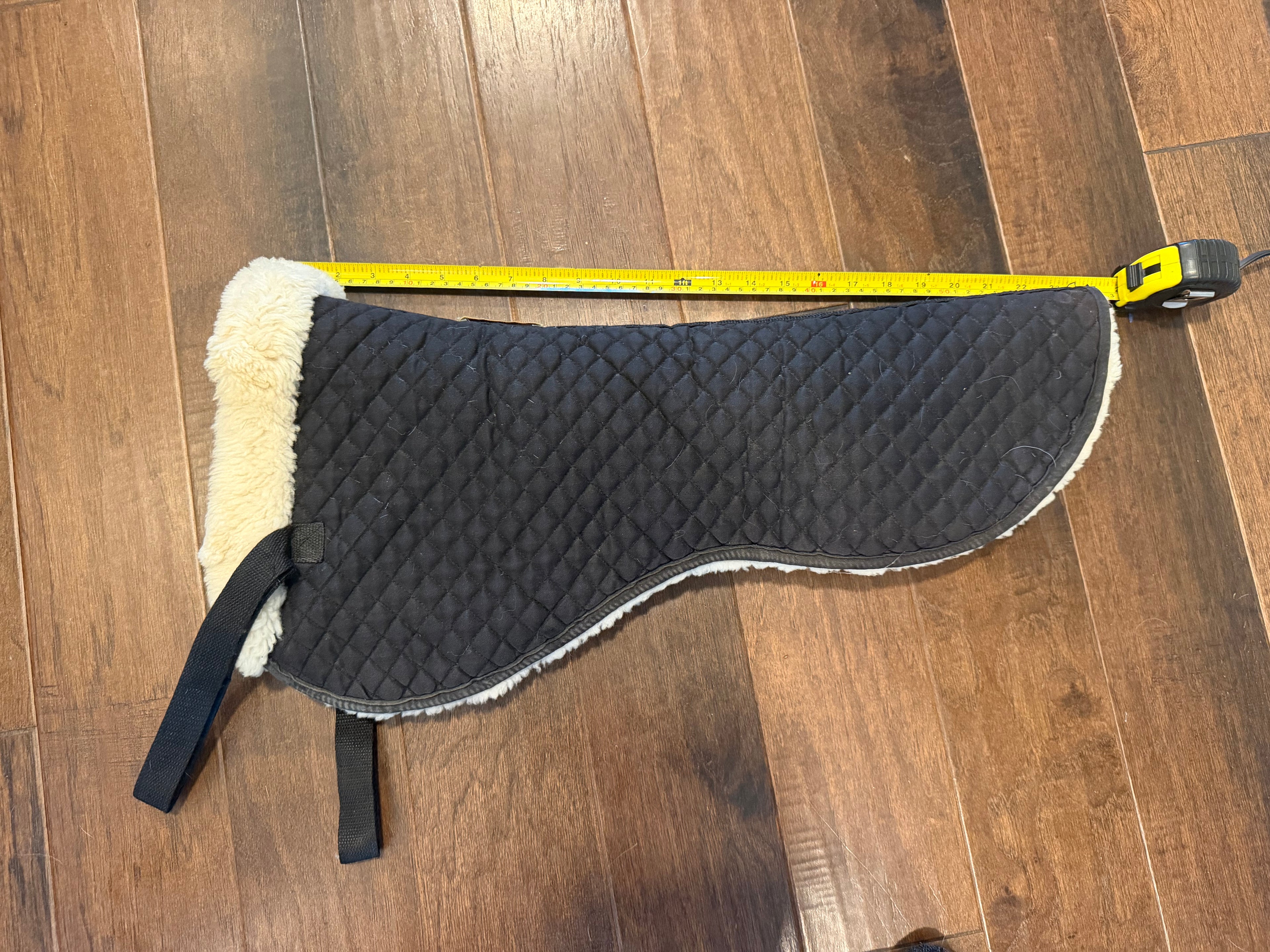 Fleeceworks sheepskin wool half pad