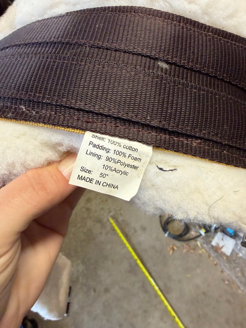 50” fleece Girth