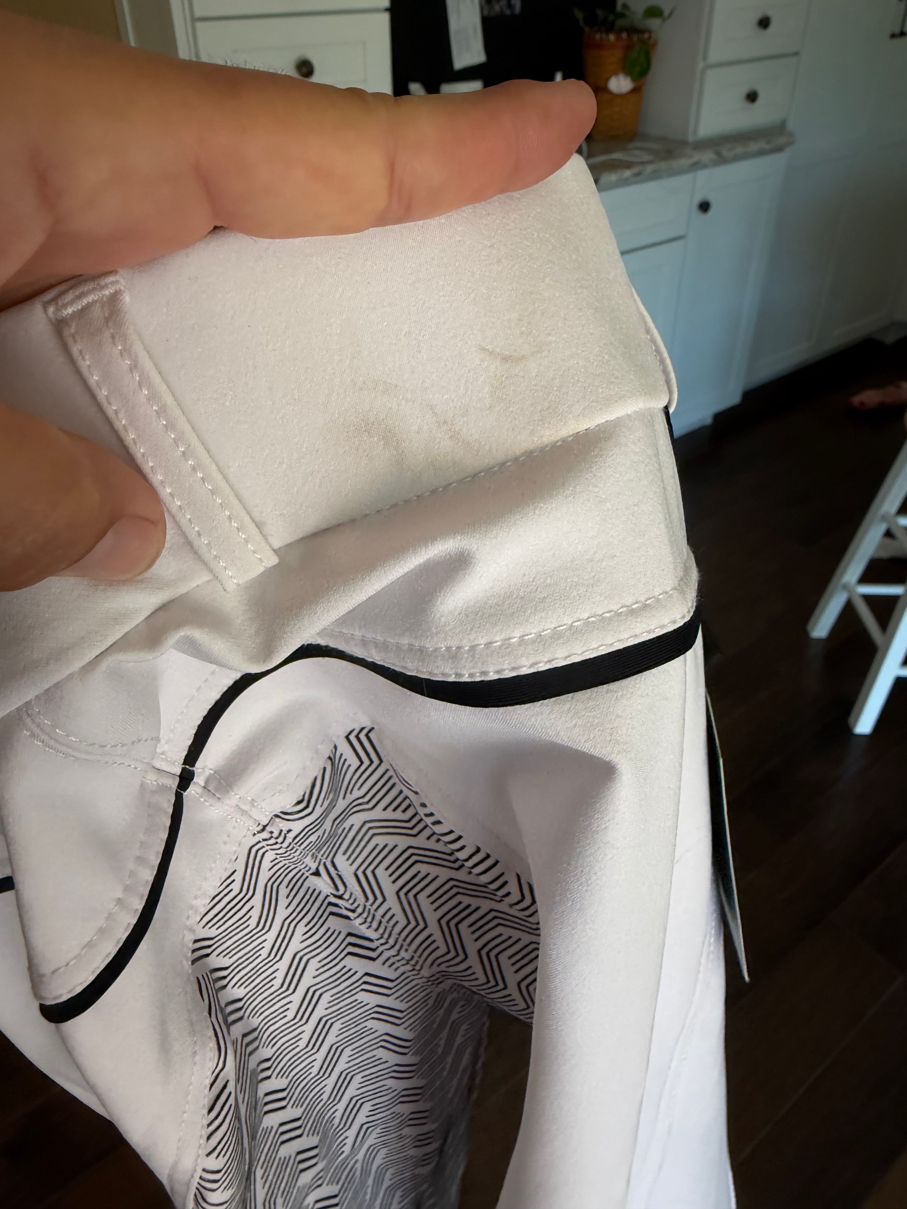 KMA full seat grip breeches - white 26