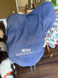 Stubben Saddlery logo saddle cover