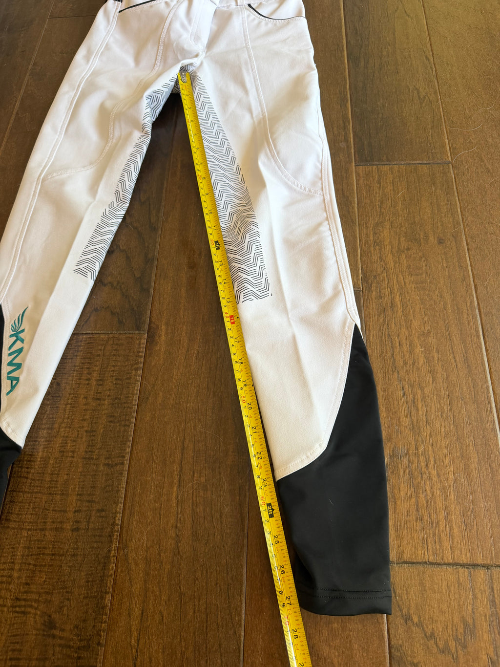 KMA full seat grip breeches - white 26