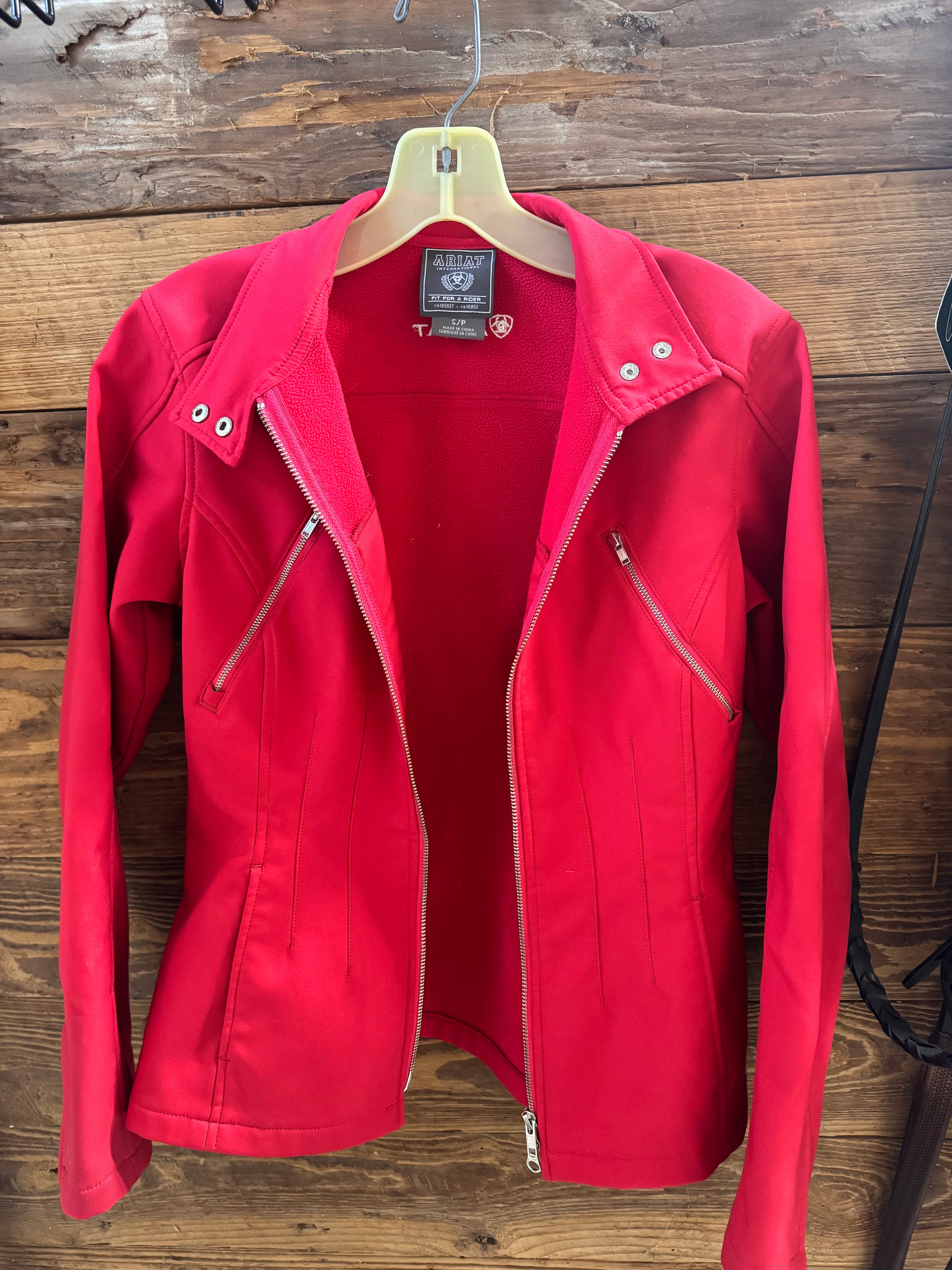 Ariat small red jacket