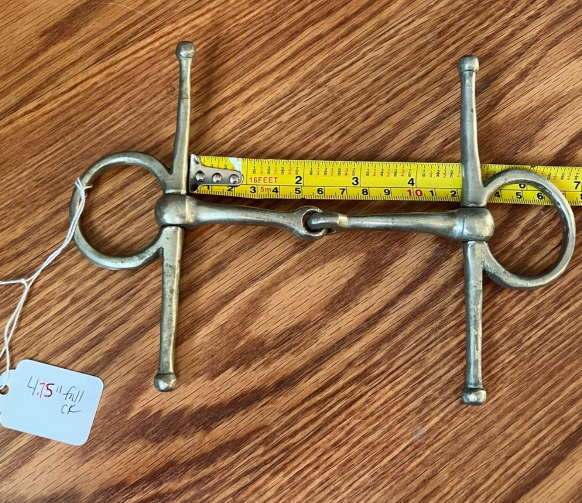 4.75" Full cheek snaffle