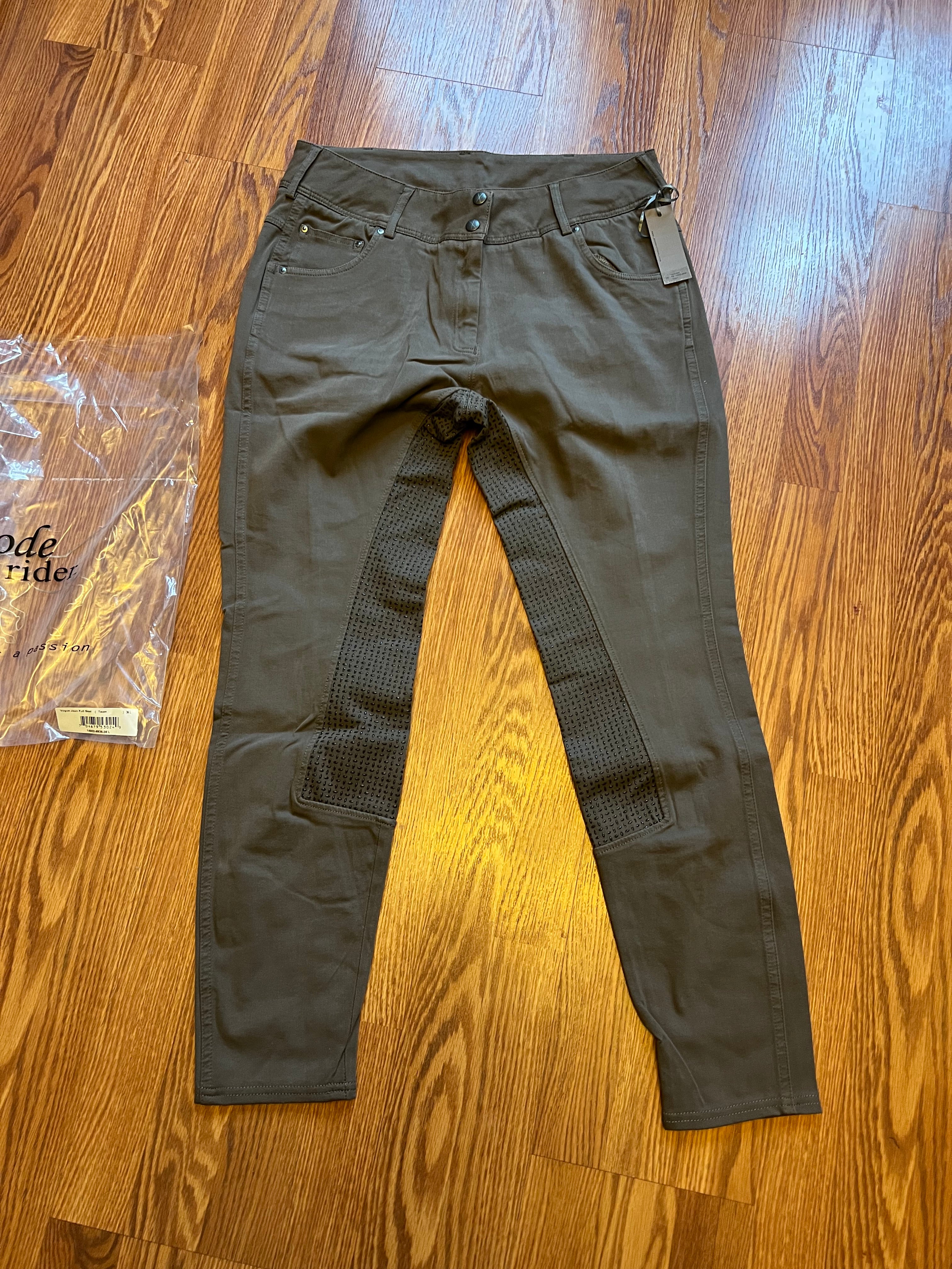 Goode Rider full seat grey 36L