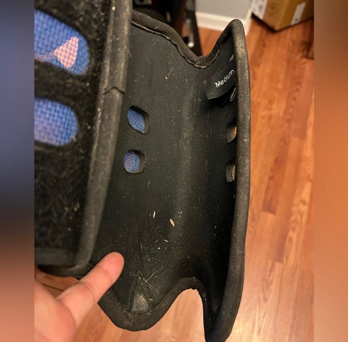 Dalmar black XC boots medium used