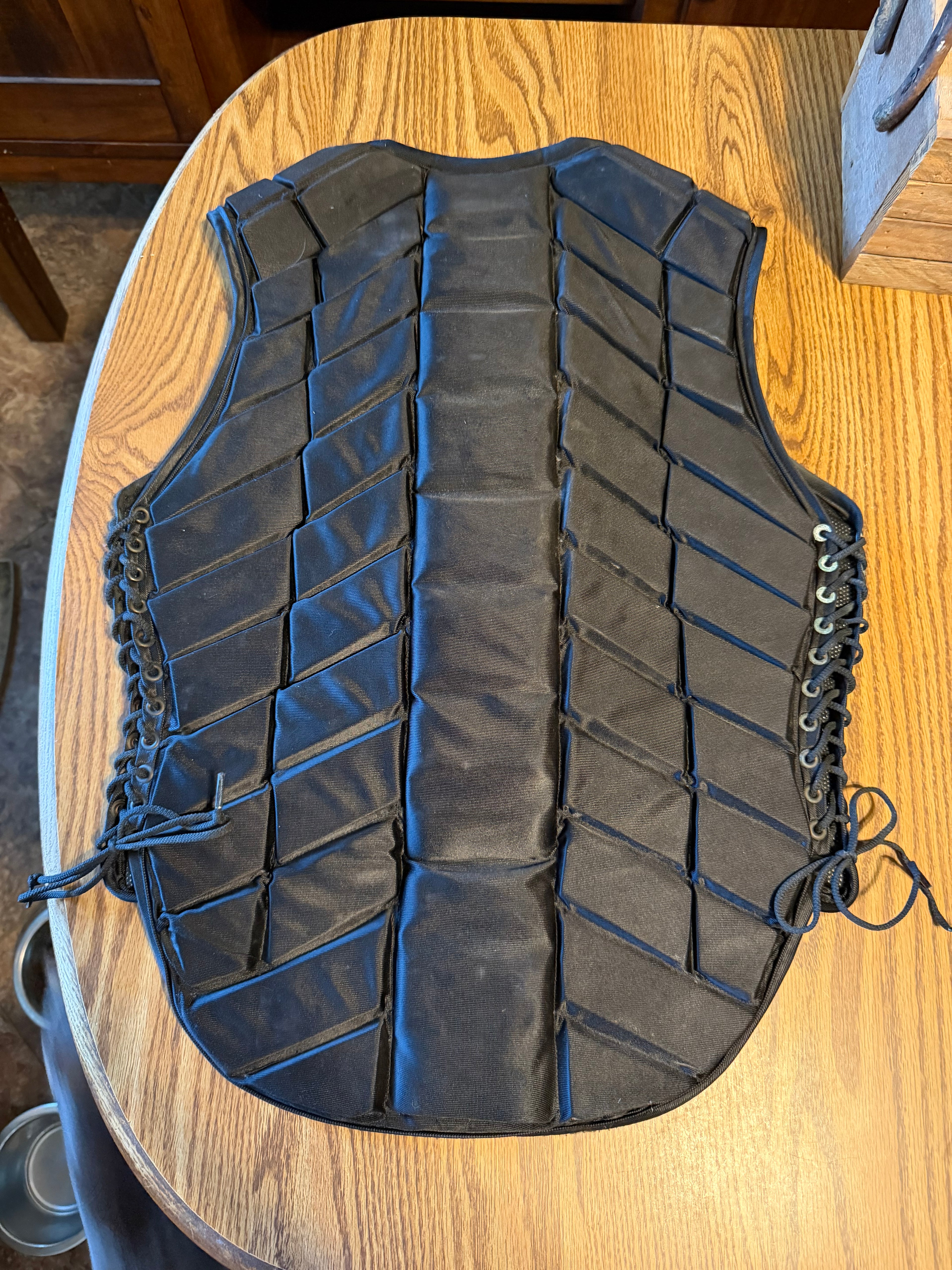Tipperary eventing vest medium TALL Black