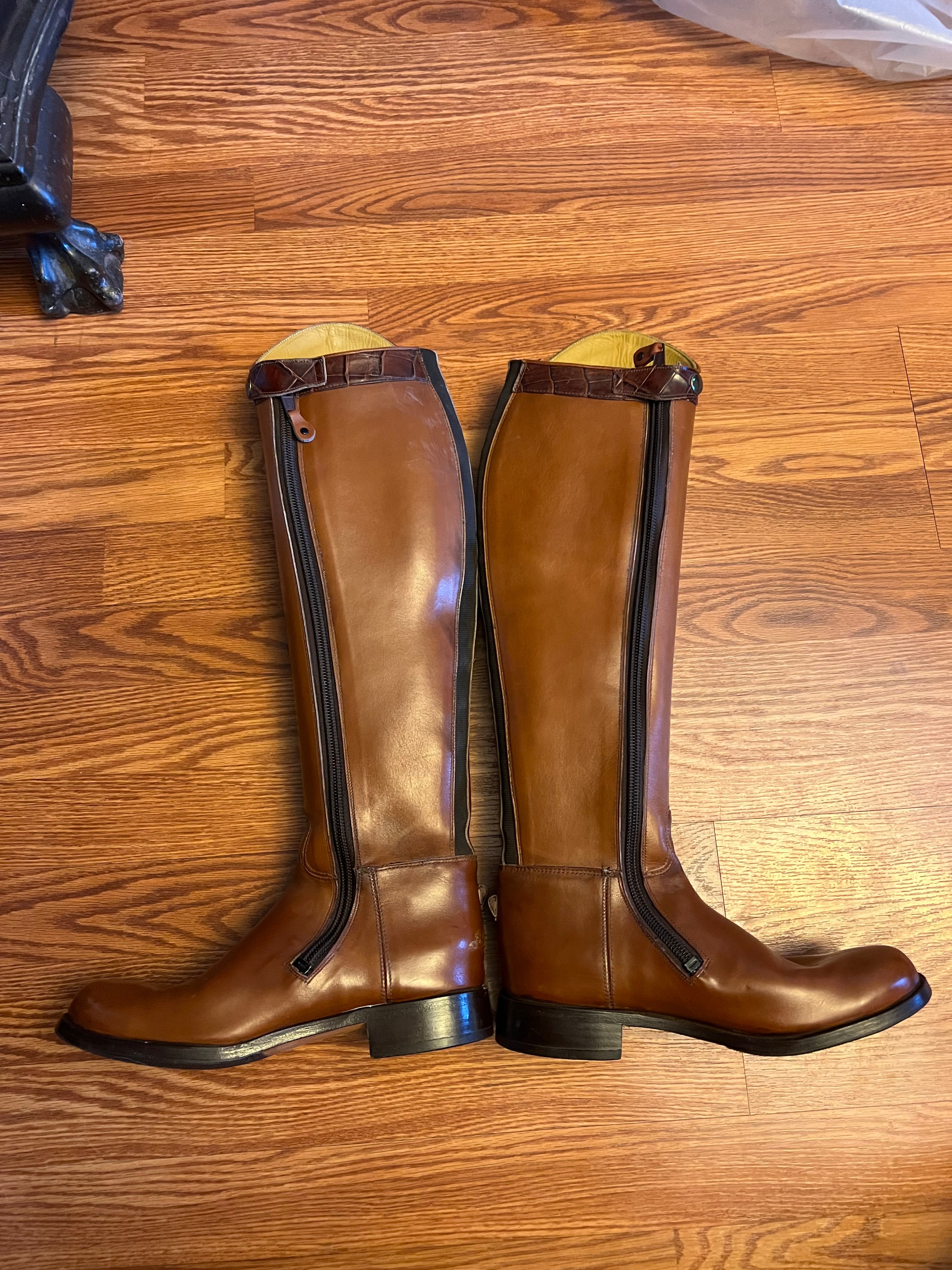 Der Dau Ladies custom dress boots 8