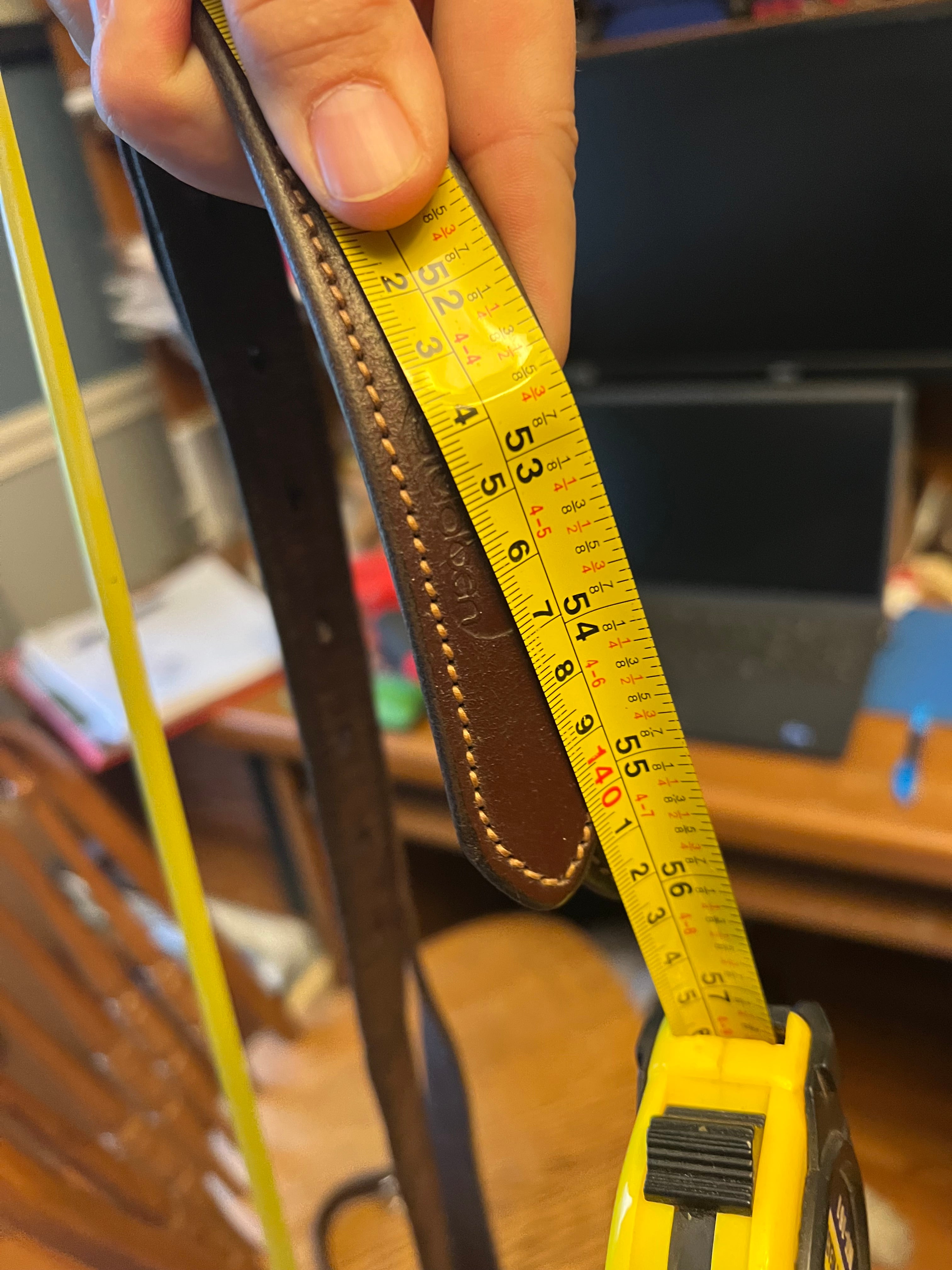 55" Stubben stirrup leathers used