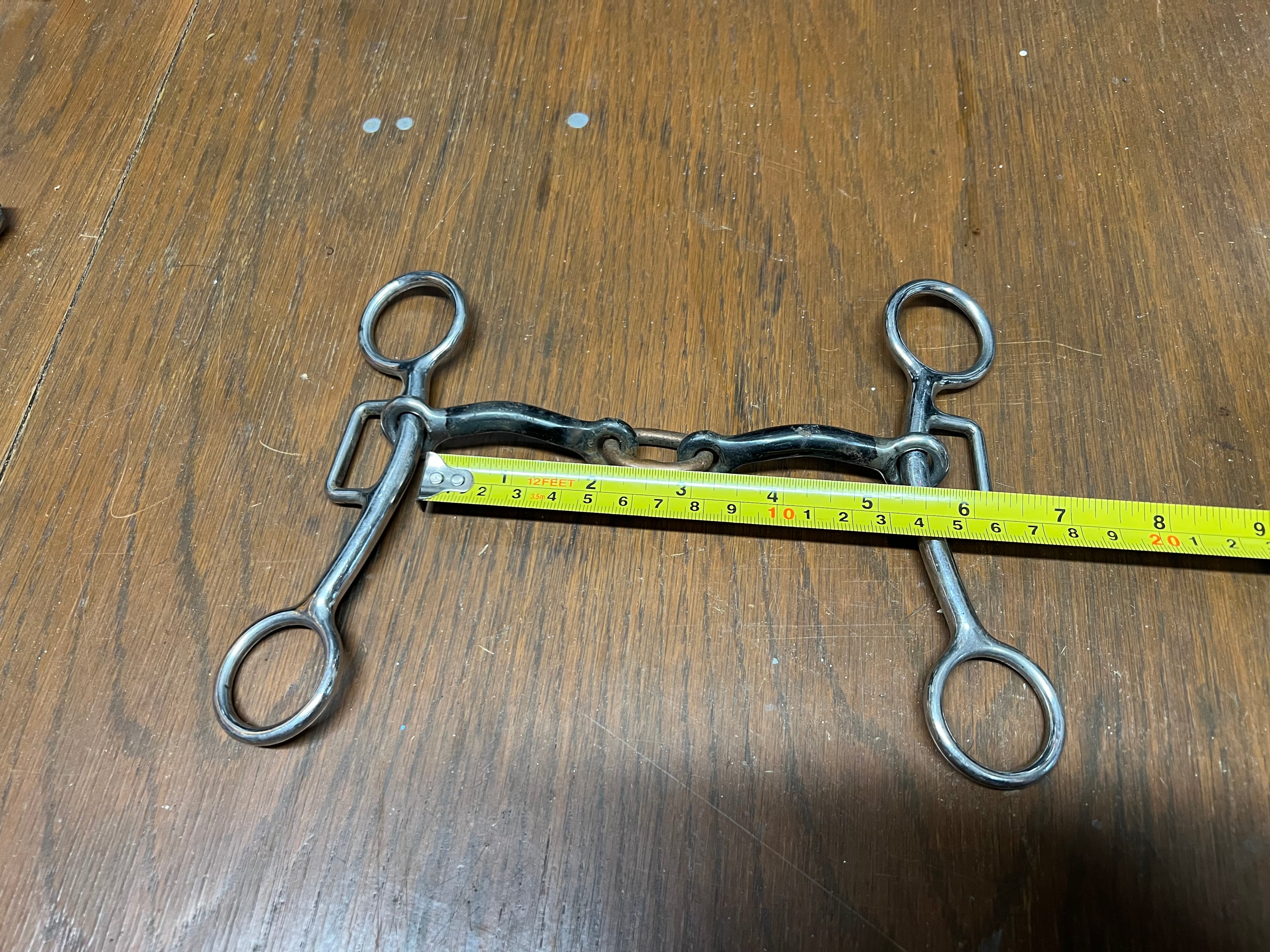 5.25" Short shank Western gag bit