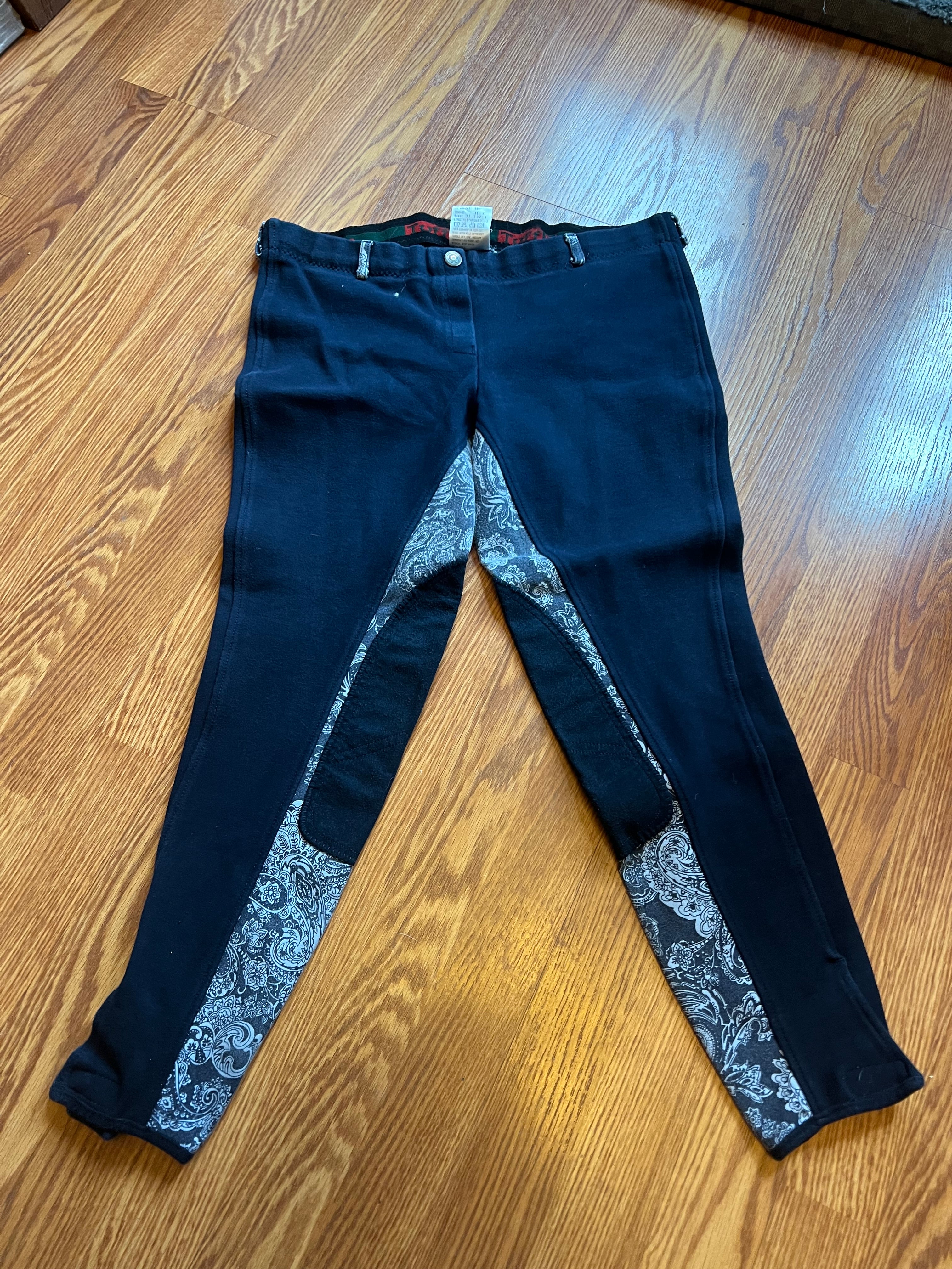 Tuffrider Large black breeches