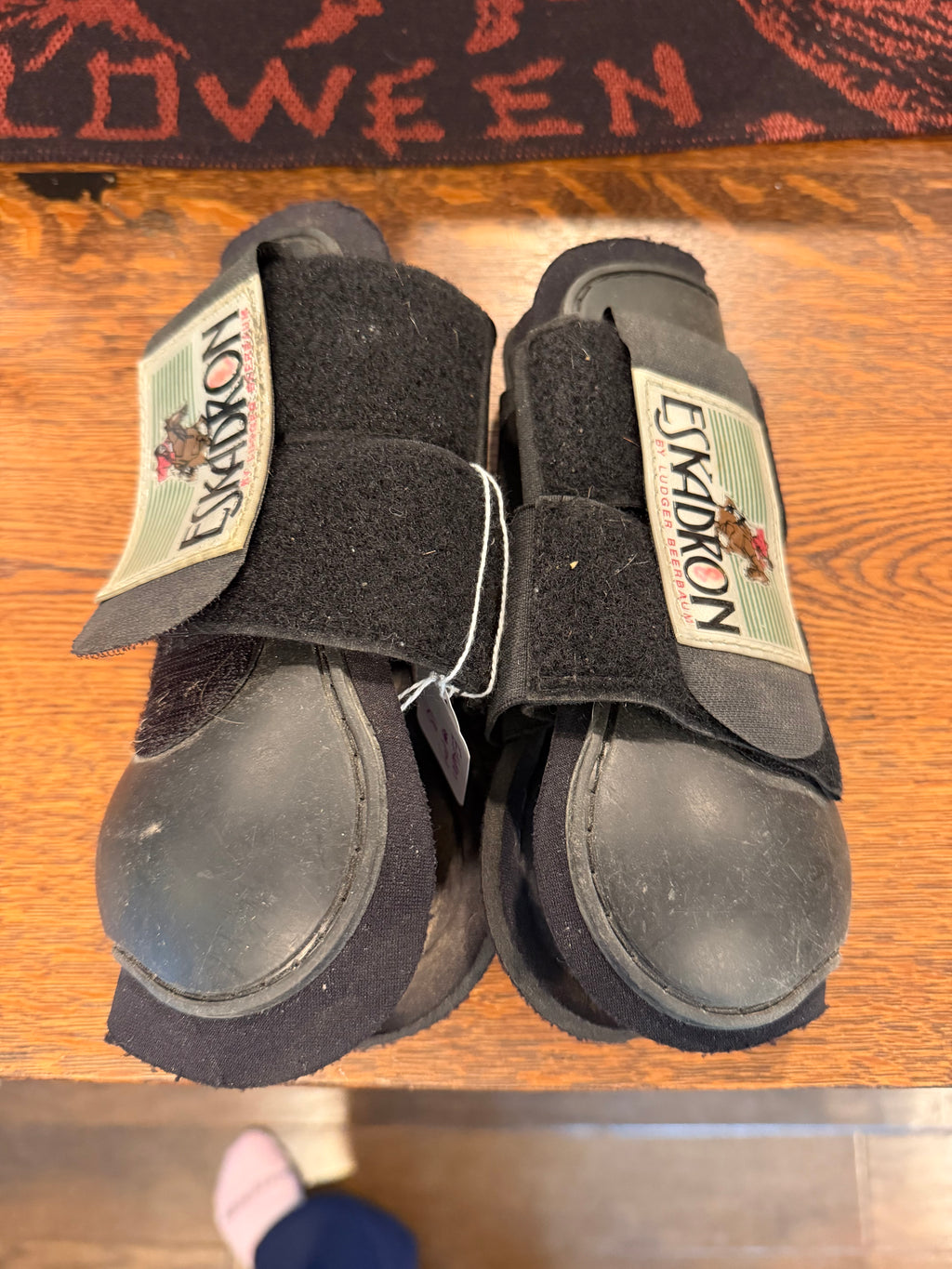 Eskadron black PONY open front boots