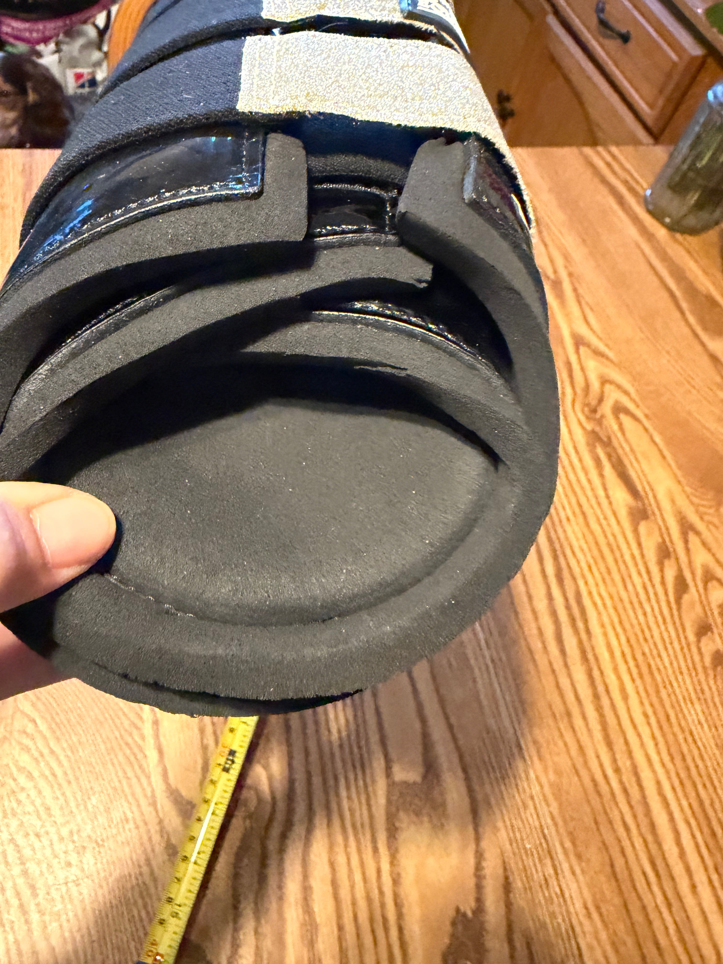 Equestroom gold accent brushing boots