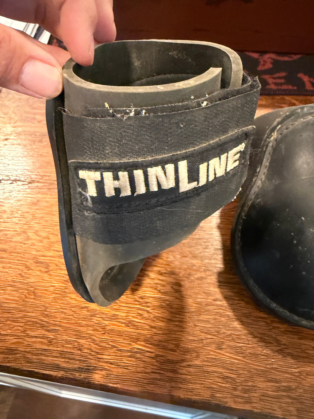 ThinLine black fetlock boots