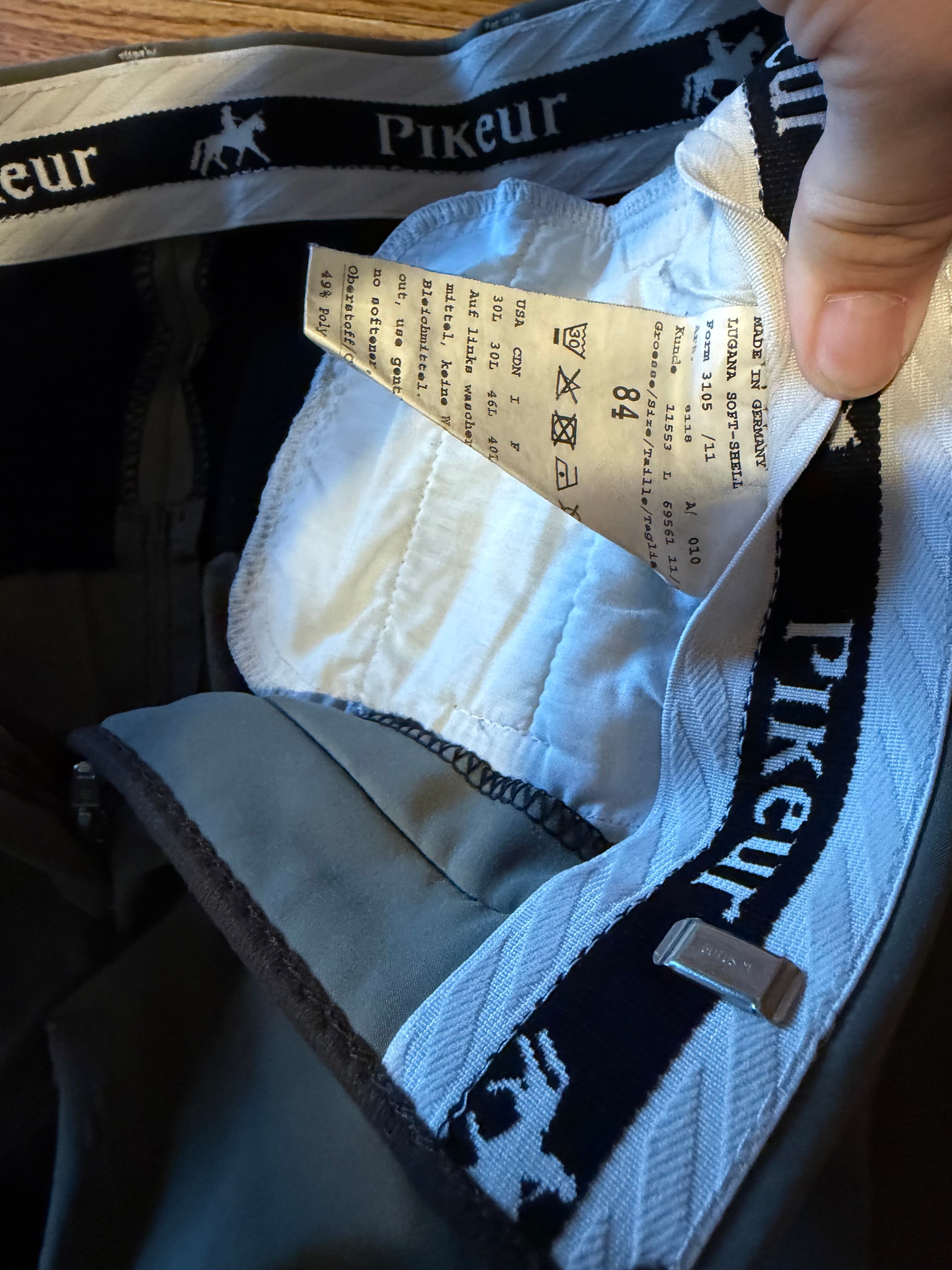 Pikeur full seat winter breeches 30L