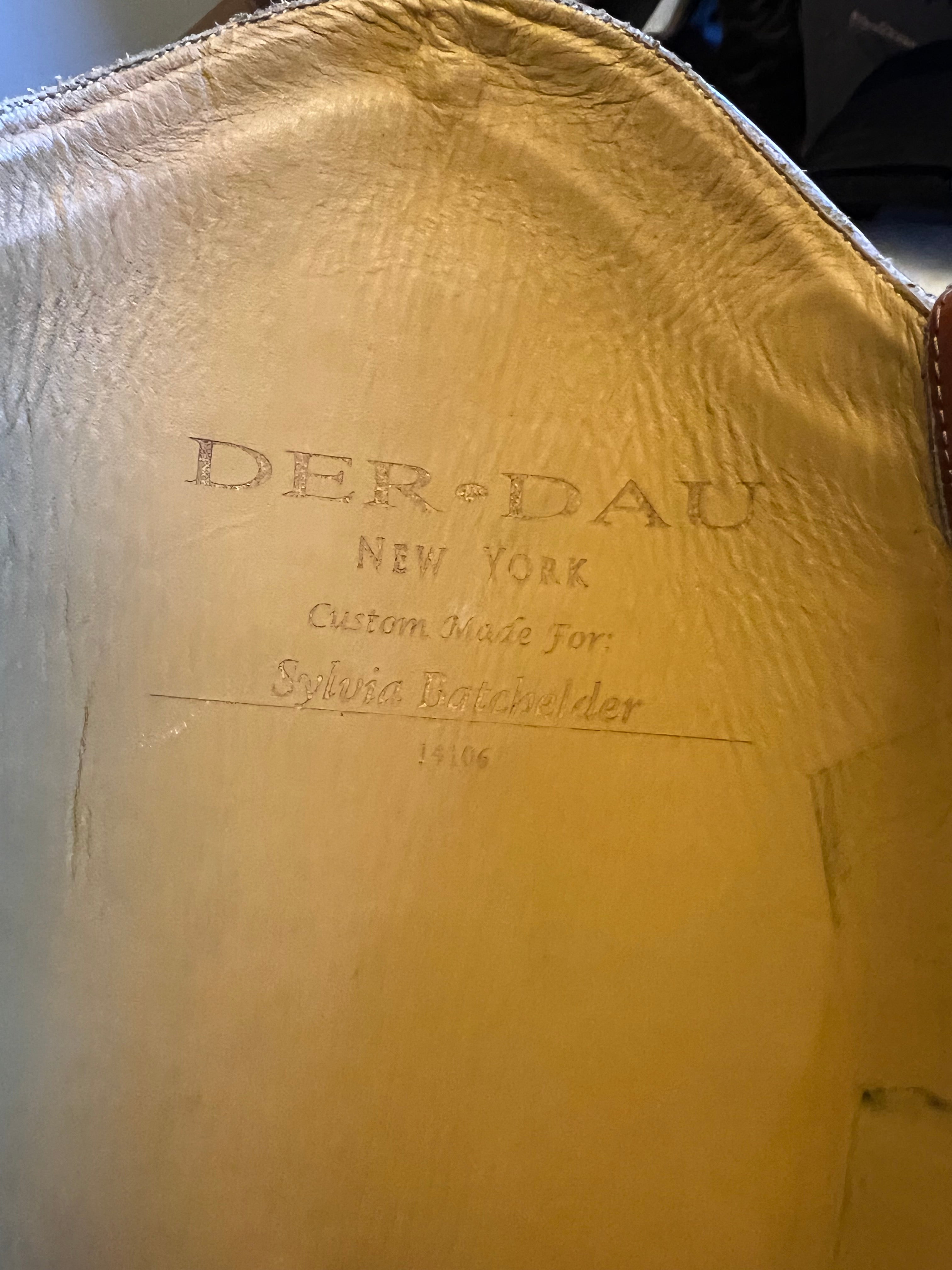 Der Dau Ladies custom dress boots 8