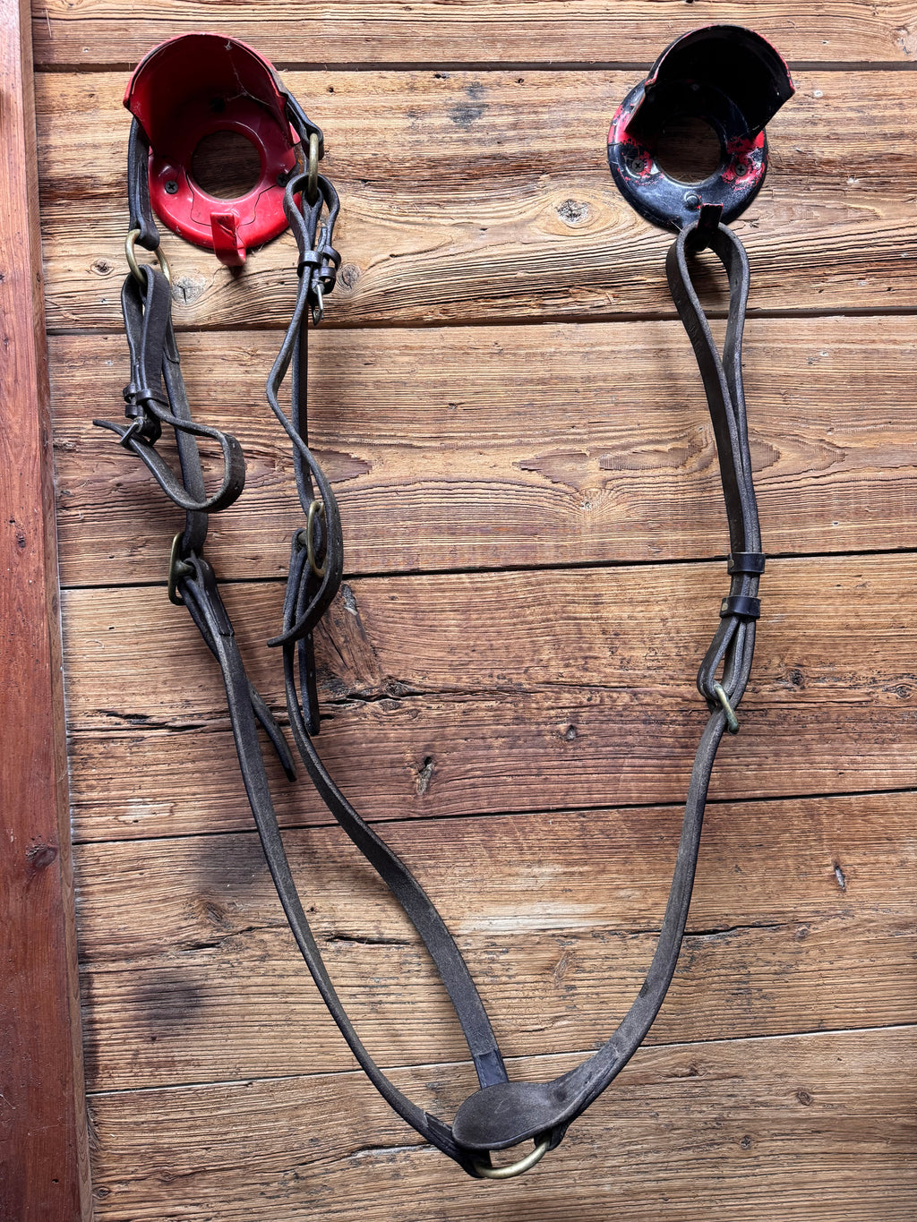 Dover Brown leather breastplate