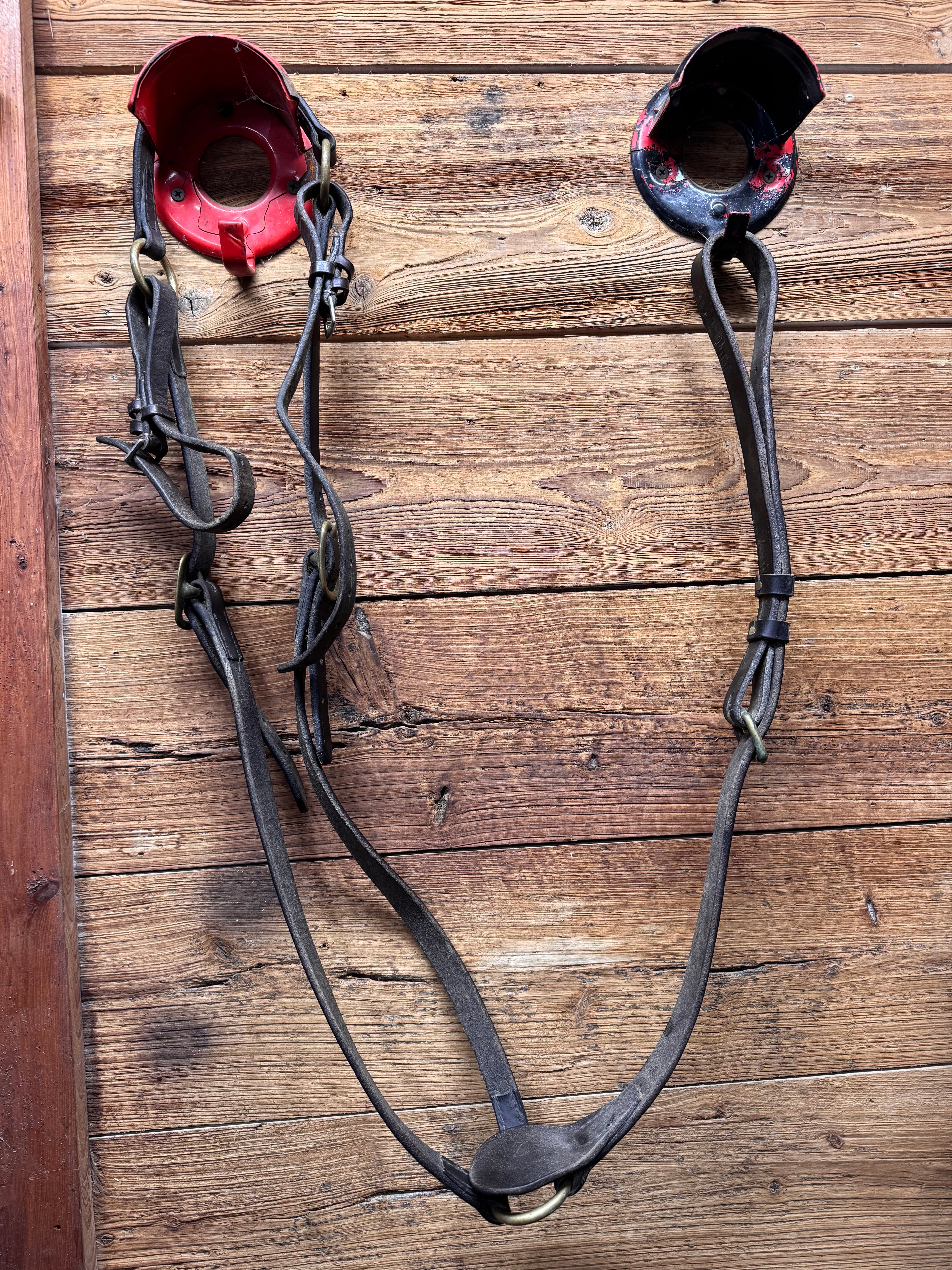 Dover Brown leather breastplate