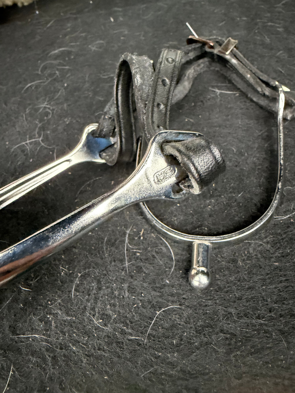 Herm Sprenger Spurs with Round Ball End
