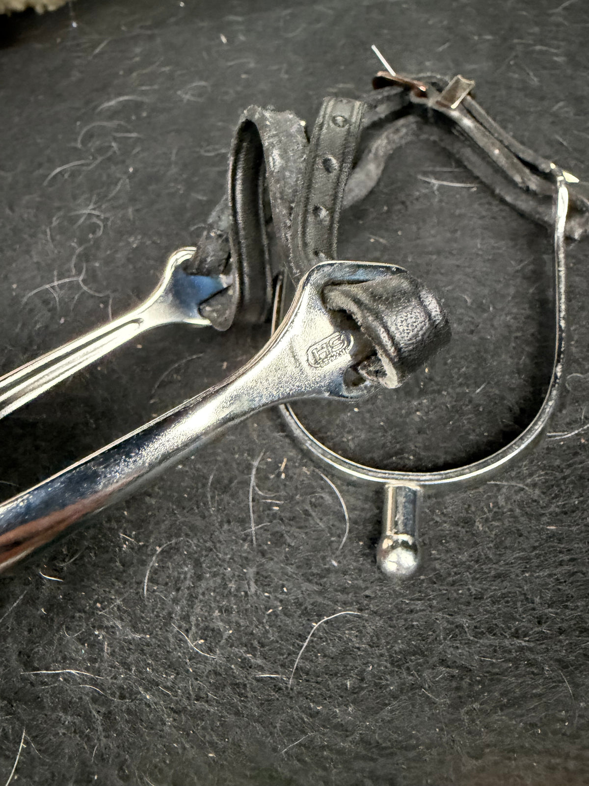 Herm Sprenger Spurs with Round Ball End